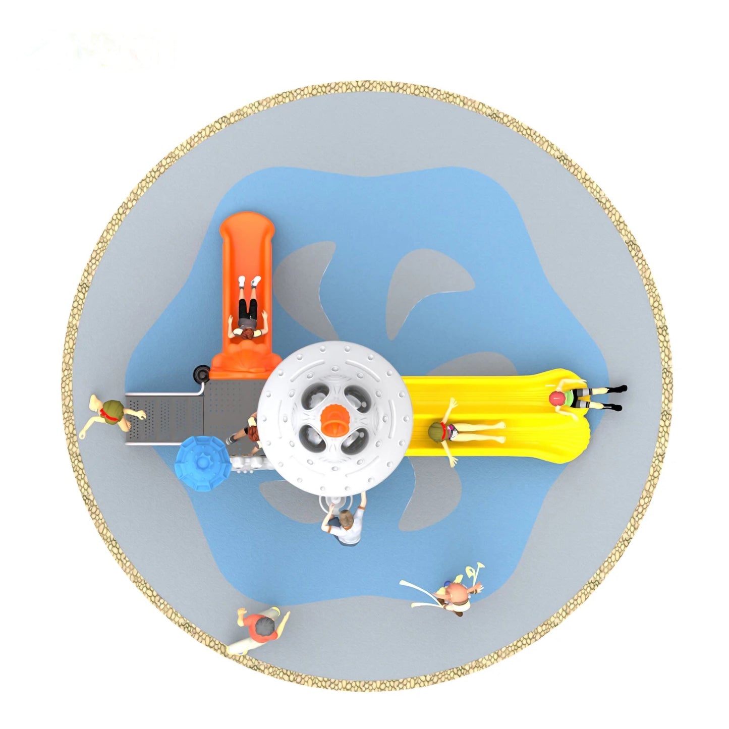 Módulo de Juego Infantil para Exterior - Modelo Rocket Adventure