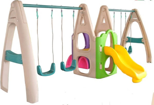 Módulo de Juego Infantil para Exterior - Modelo Play & Swing Set