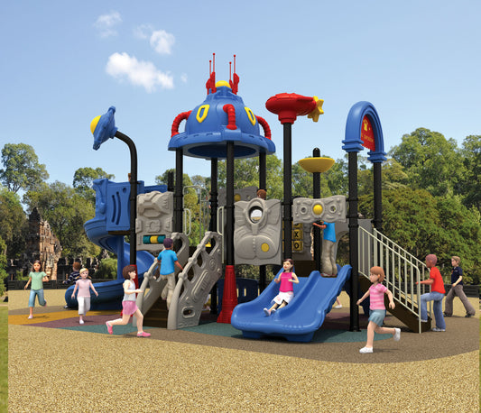Módulo de Juego Infantil para Exterior - Modelo Galactic Explorer