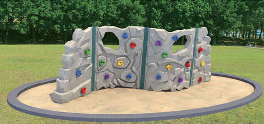 Muro de Escalada Infantil para Exterior - Modelo Adventure Wall
